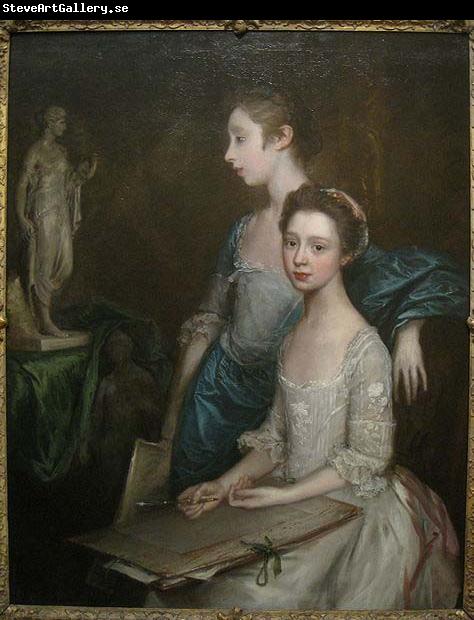 Thomas Gainsborough Portrait of the Artist's Daughters
